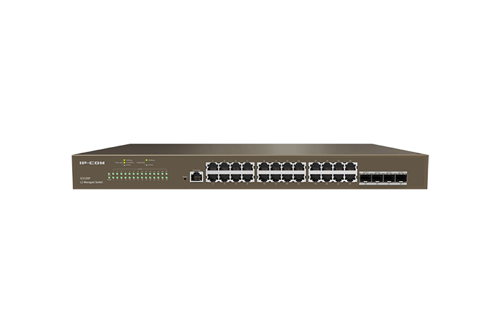 IP-COM Switch Gigabit cloud managed L2 - 28 porte(24 GE + 4 SFP), ProFi | G3328F